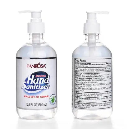 Panrosa Alcohol-Free Hand Sanitizer with Aloe-16.9 OZ