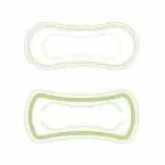 100% Organic Cotton Ultrathin Pantyliners, Hypoallergenic, Plastic Free 500 Count