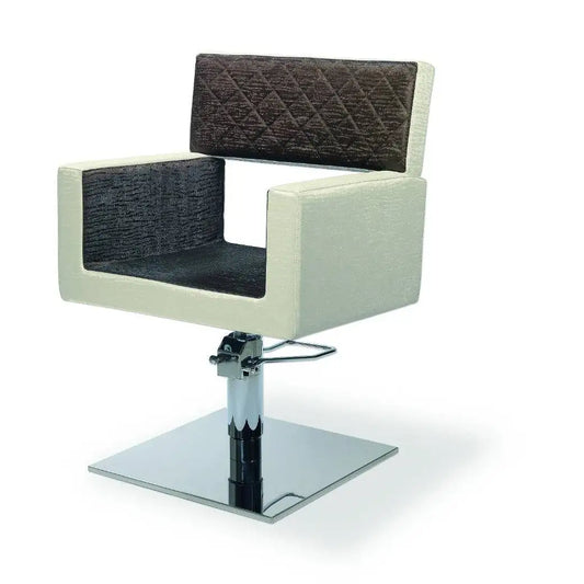 Piccadilly Rotating Salon chair with Fixed Aluminum Base