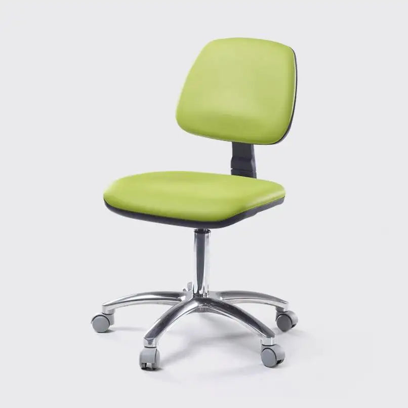 070A Chair with Gaslift Regulation, Aluminum Base and Adjustable Backrest - Height 16.9"-22.4"