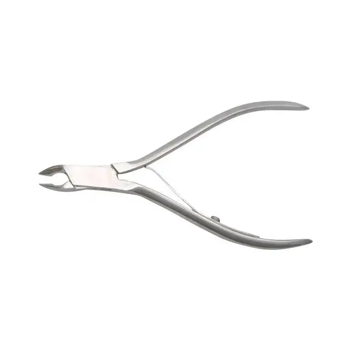 Polished Stainless Cuticle Nipper 1/2 Jaw