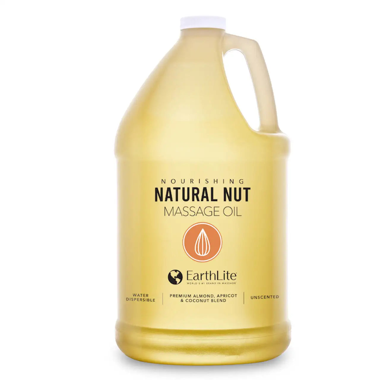 Living Earth Crafts Earthlite Natural Nut-Free Massage Oil 1 Gallon