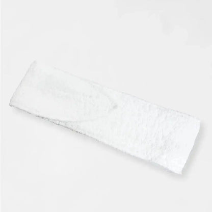 Canyon Rose Terry Cloth Spa Headband - White