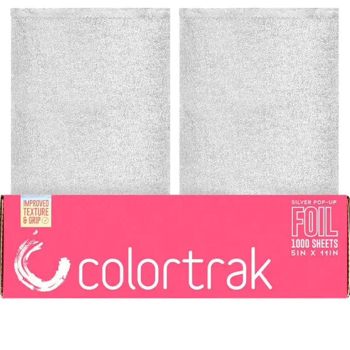 Colortrak Silver Pop-Up Foil Sheets - 1000ct