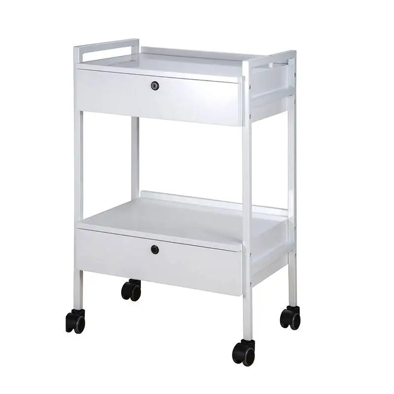 Beauty Trolley Cart With Locking Drawers