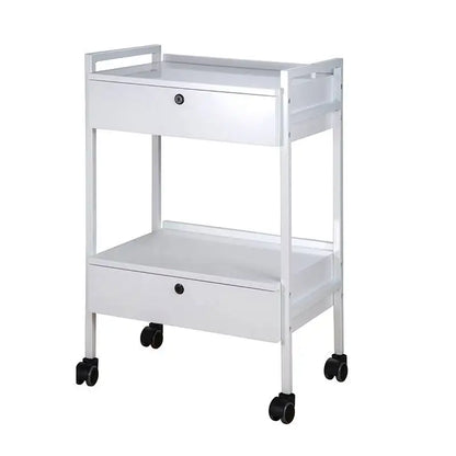 Beauty Trolley Cart With Locking Drawers