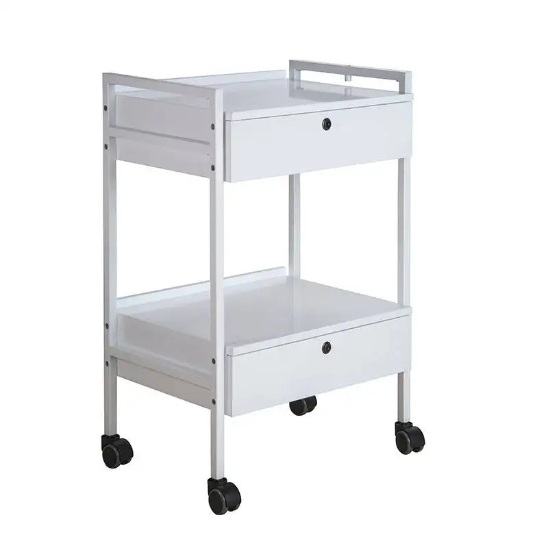 Beauty Trolley Cart With Locking Drawers