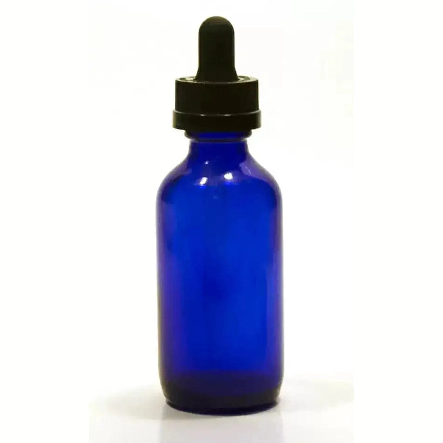 Cobalt Blue Dropper Bottle 2 oz
