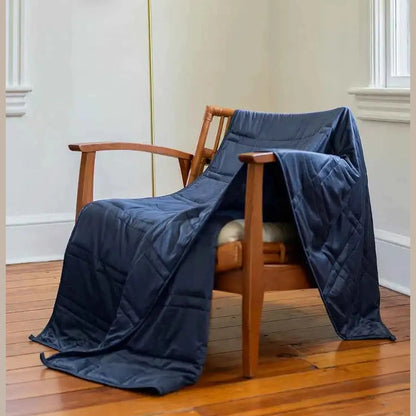 Baloo Weighted Throw - 12lbs Luna Blue