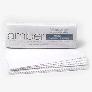 Amber Products Muslin Strips 3" X 9" 100/pack