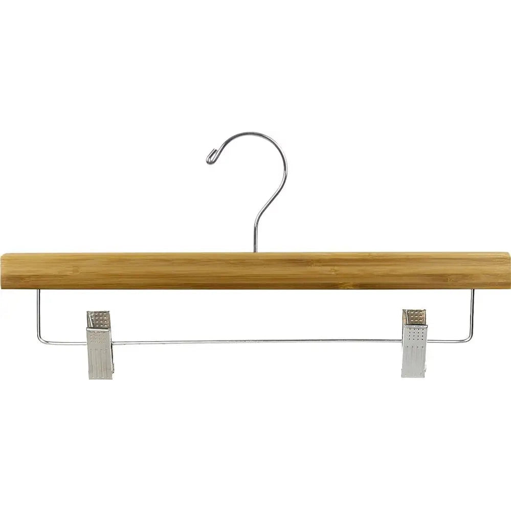 14" Bamboo Bottom Hanger W/ Clips - 100 Pack