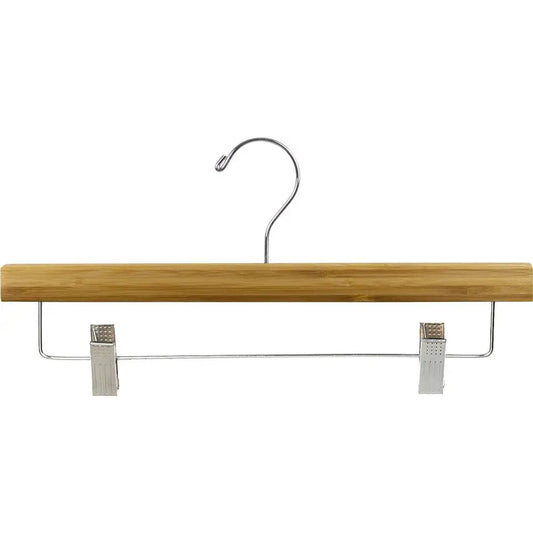 14" Bamboo Bottom Hanger W/ Clips - 100 Pack