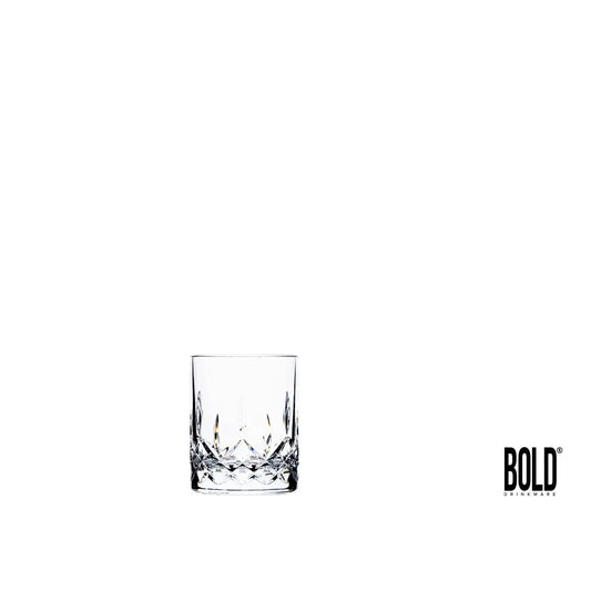 Hyde 11 oz old fashioned rocks tumbler in clear premium polycarbonate, Bold Drinkware
