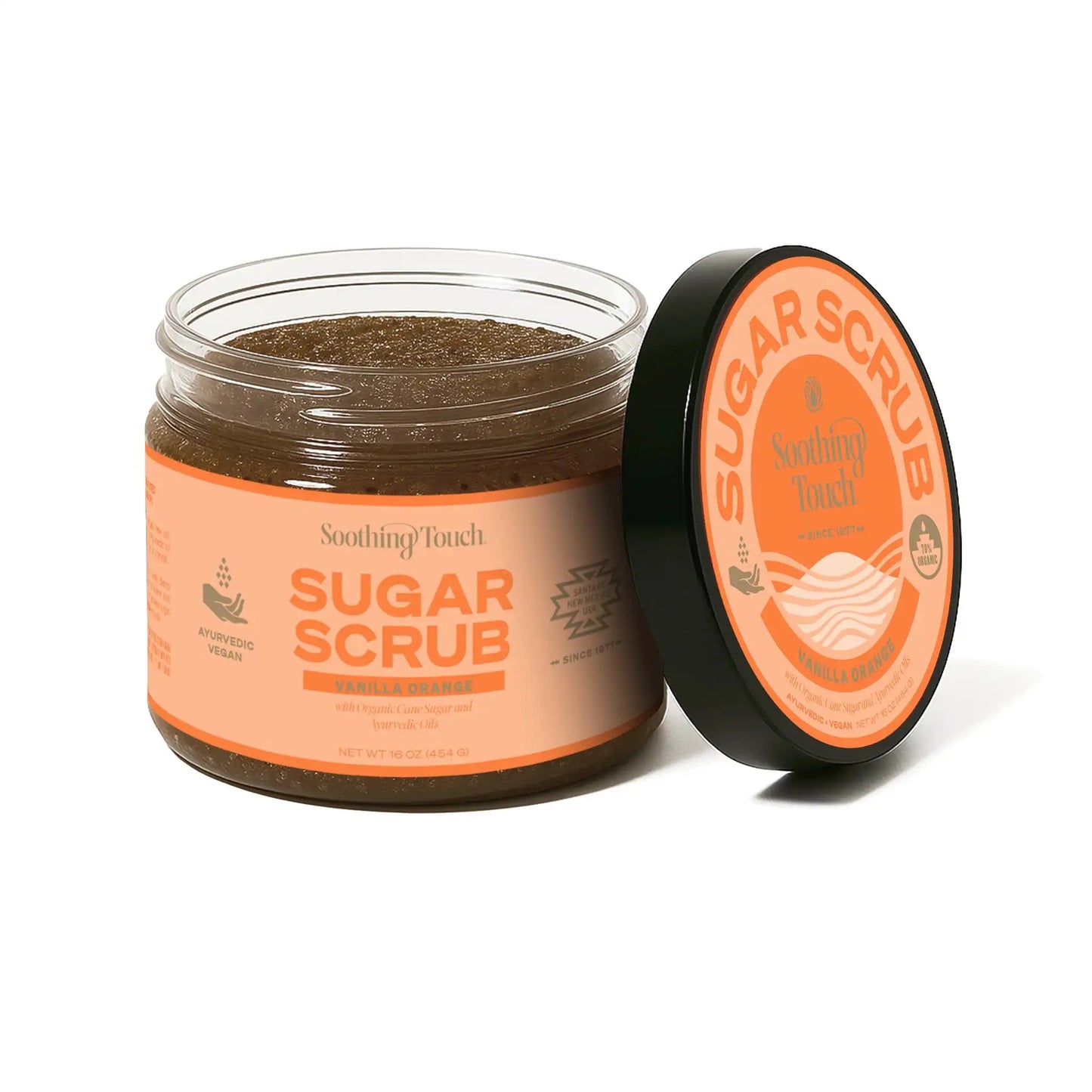 Soothing Touch Vanilla Orange Brown Sugar Scrub - 16oz