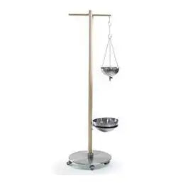 Shirodara Pole With 3 Oil Bowls and 1 Oil Warmer - (Natural, Wendge, Milky)