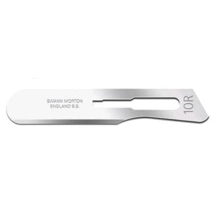 Swann Morton #10R Stainless Steel Sterile Blade - 100 ct