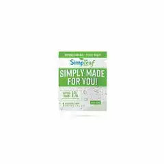 Simpleaf Aloe Vera Flushable Wipes Single Wipes, 30 count