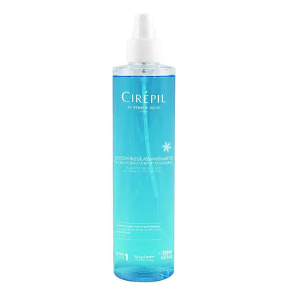 Cirepil Blue Lotion Cleanser 8.45 oz pre-wax bottle