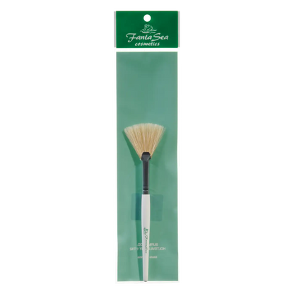 FantaSea Small Fan Boar Bristle Facial Treatment Brush