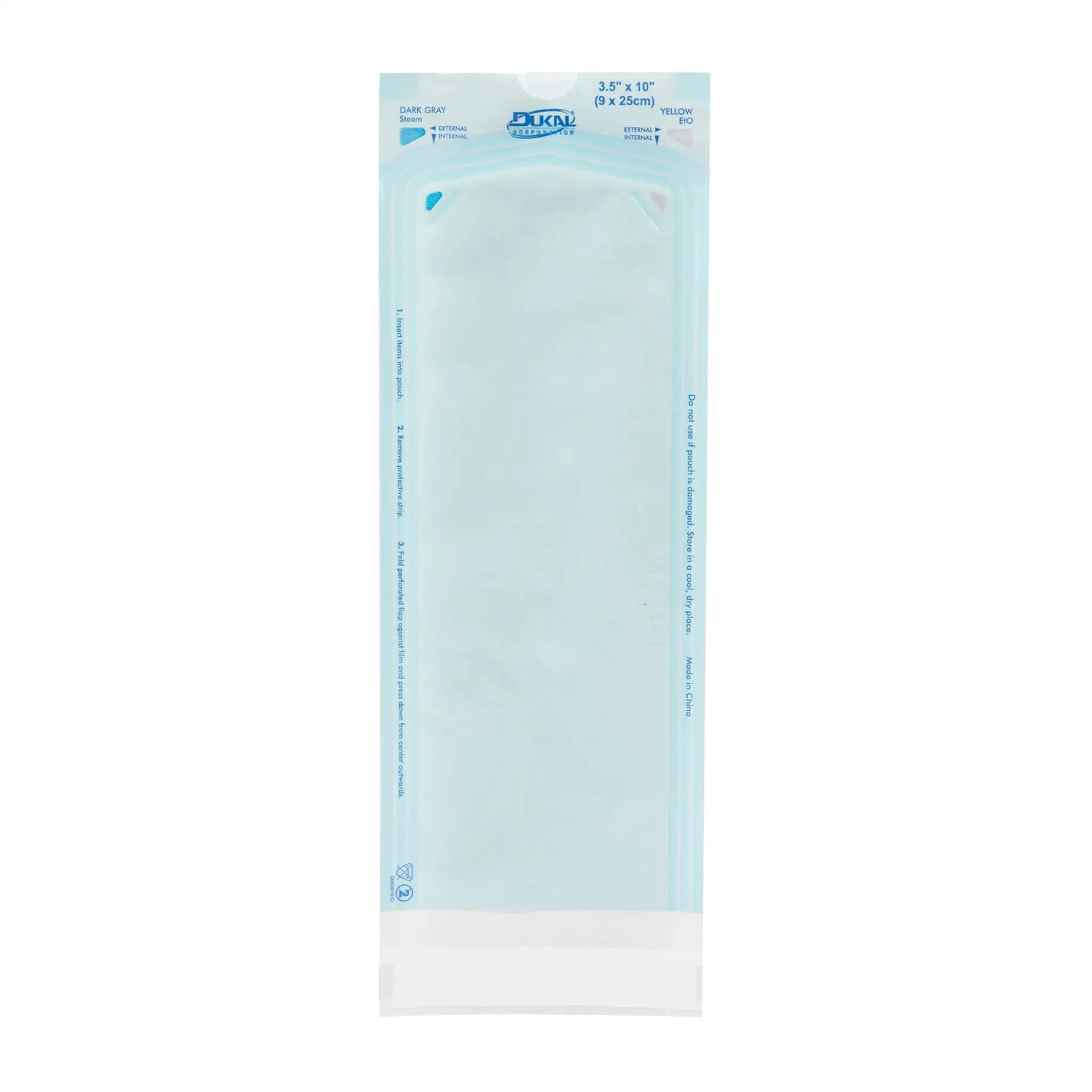 Dukal Self-Sealing Sterilization Pouches - 200 Count