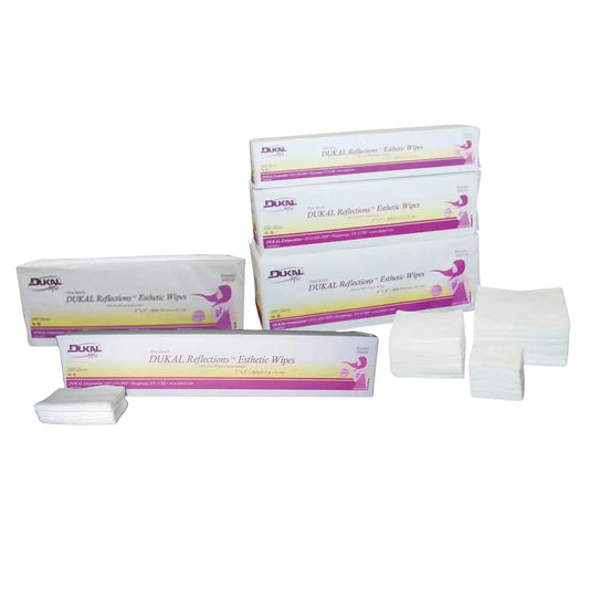 Non-woven Wipes 2x2 (opens to 4x4) 100% Esthethic COTTON  - 200 PK