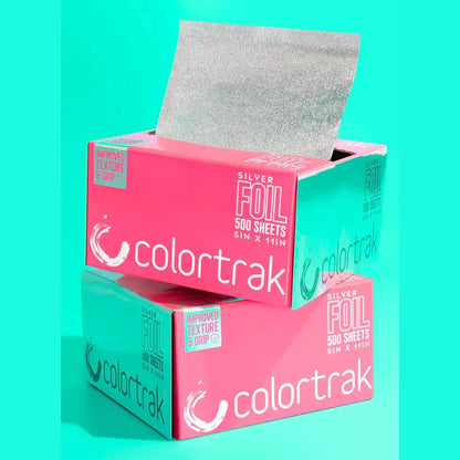 Colortrak Silver Pop-Up Foil Sheets - 500 ct