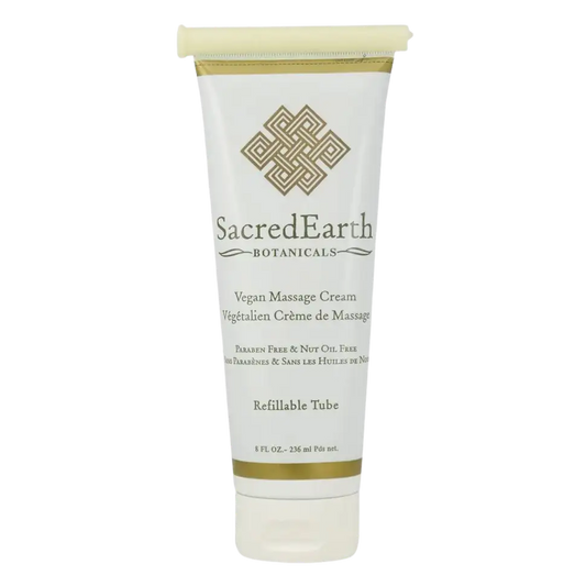 Sacred Earth Vegan Massage Cream 8oz Tube