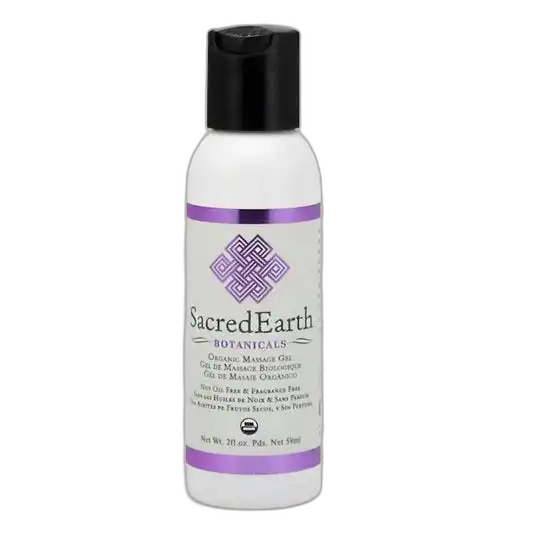 Sacred Earth Organic Massage Gel 2oz