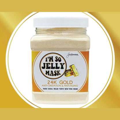 I'm So Jelly Mask 24K Gold hydrojelly treatment with gold bars