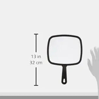 Soft 'N Style Make-up Mirror, Black