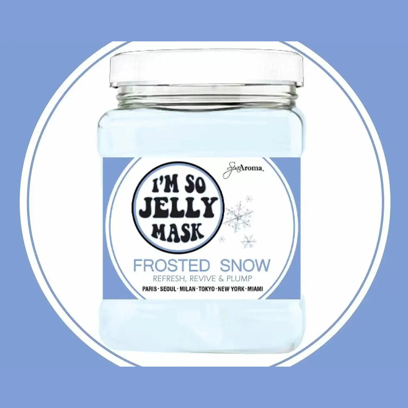 I'm So Jelly Mask Holiday Frosted Snow