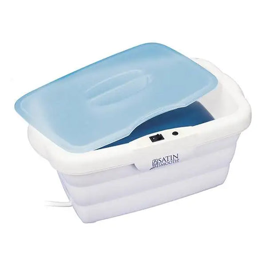 Satin Smooth Paraffin Wax Spa, 6 lb capacity paraffin warmer for hand, foot, and elbow treatments