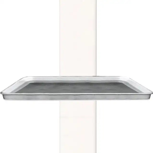 Silhouet-Tone 11 by 14.5 inch stainless steel treatment-room tray