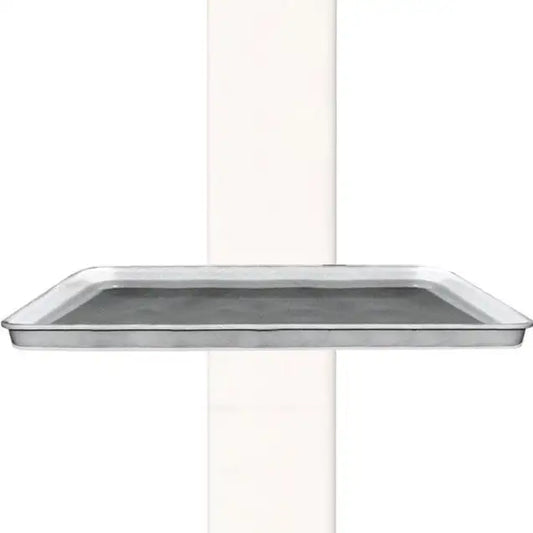 Silhouet-Tone 11 by 14.5 inch stainless steel treatment-room tray