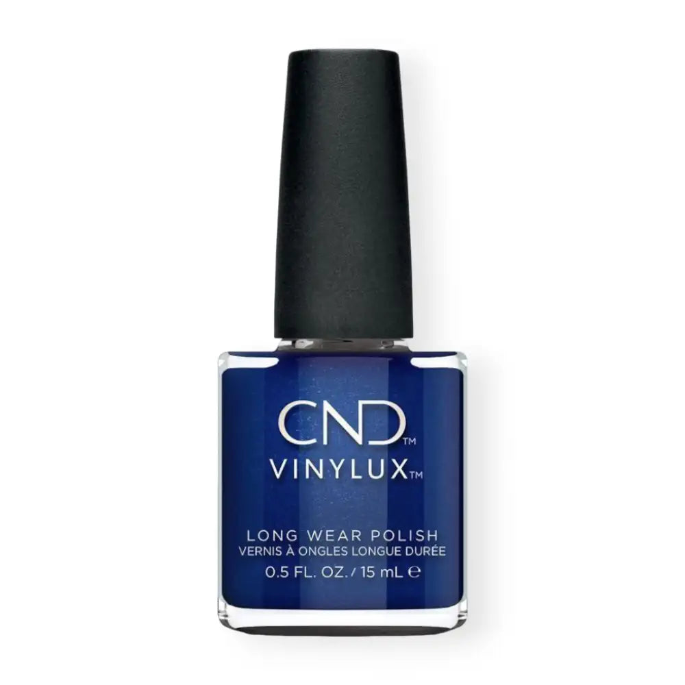 CND VINYLUX Sassy Sapphire #332 0.5 fl oz long wear polish bottle