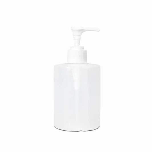 Dukal Tech-Med 9 oz pump liquid dispenser, refillable plastic bottle for backbar lotion and oil