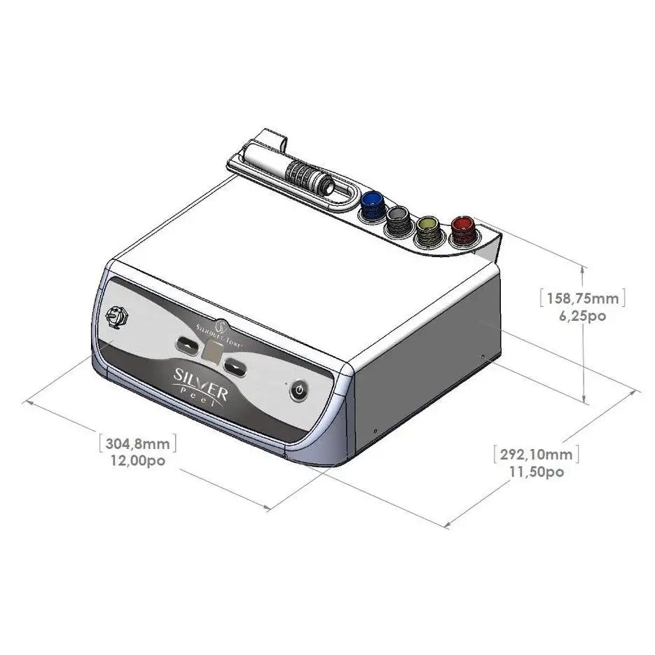 Silhouet-Tone  Silver Peel Dual-Voltage