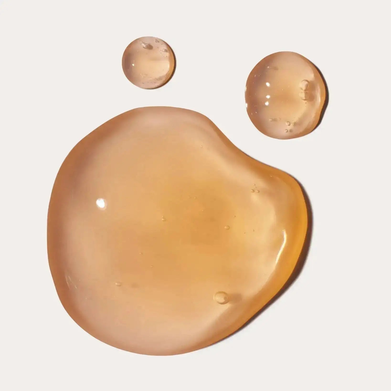 Crybaby Wax Just Cool It Calming Mango Gel swatch, clear lightweight gel texture