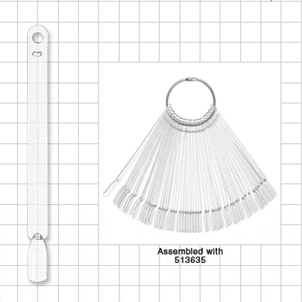 Nail Polish Sticks, 50 pack