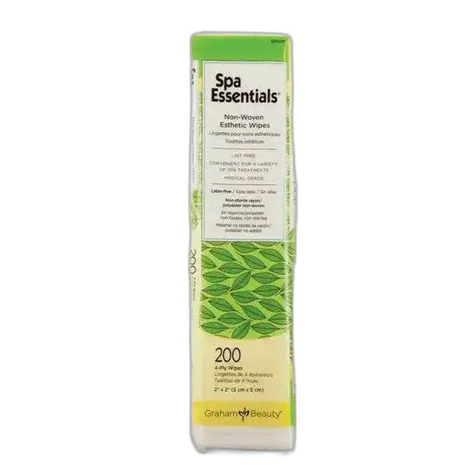 Spa Essentials Nonwoven Esthetic Wipe 2x2 - 200 Count
