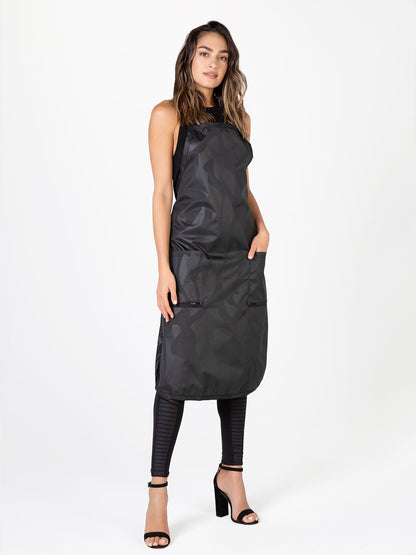 Betty Dain Zephyr All Purpose Stylist Apron in black, alternate view