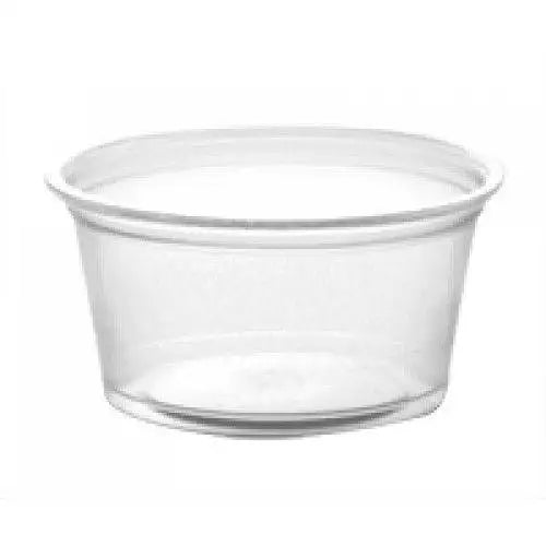 Plastic 4oz Portion Cup - 100 count