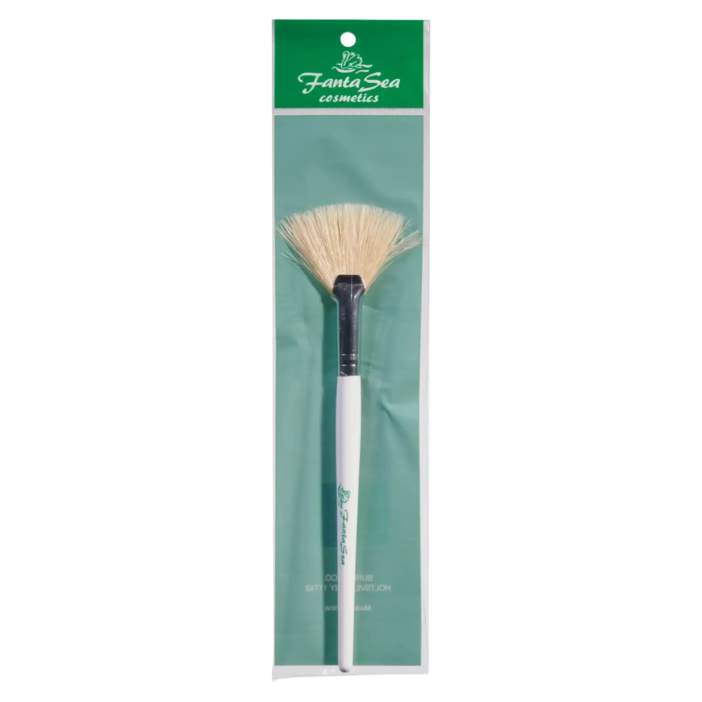 FantaSea Large Fan Boar Bristle Facial Treatment Brush