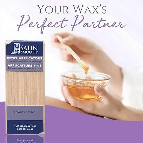 Satin Smooth Petite Wax Applicators - 100 pk