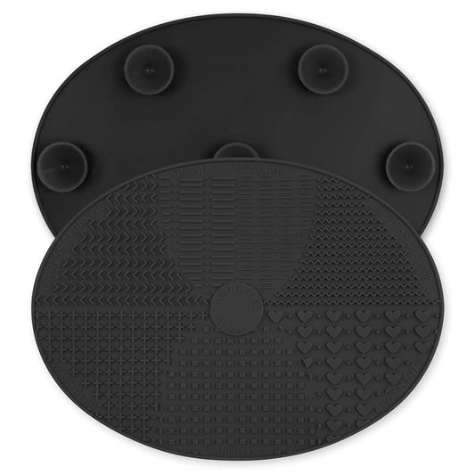 Silicone Brush Cleaning Mat with Suction Cups