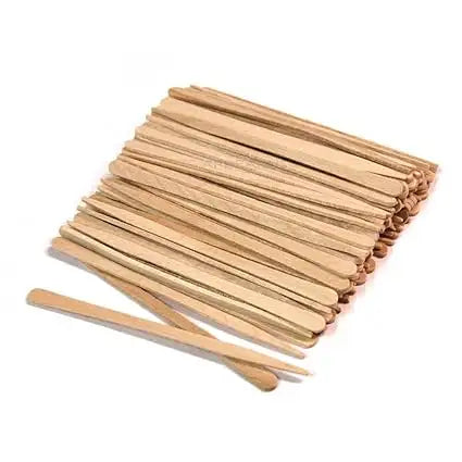 Spa Essentials Wood Applicators 3.5" - 100 Count