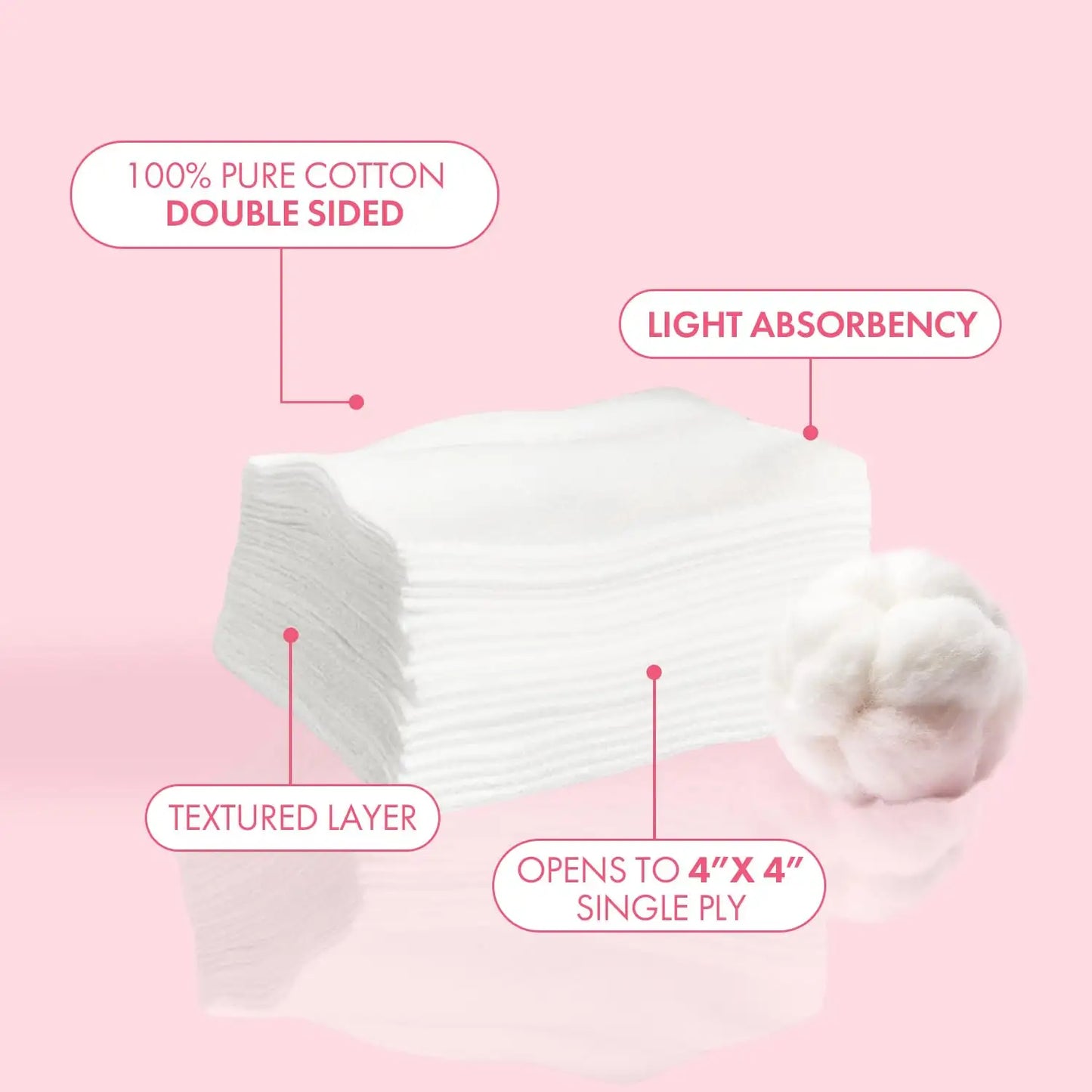 Intrinsics Petite Silken Wipes 2X2 - 200 Count