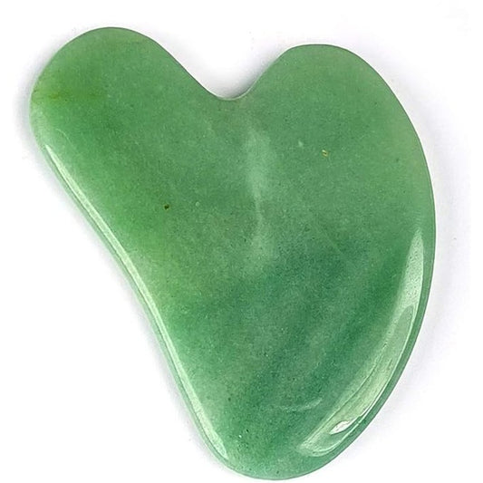 Gua Sha Green Jade Stone