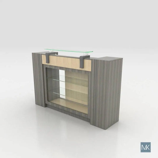 Alera Reception Table with Display - Center Piece