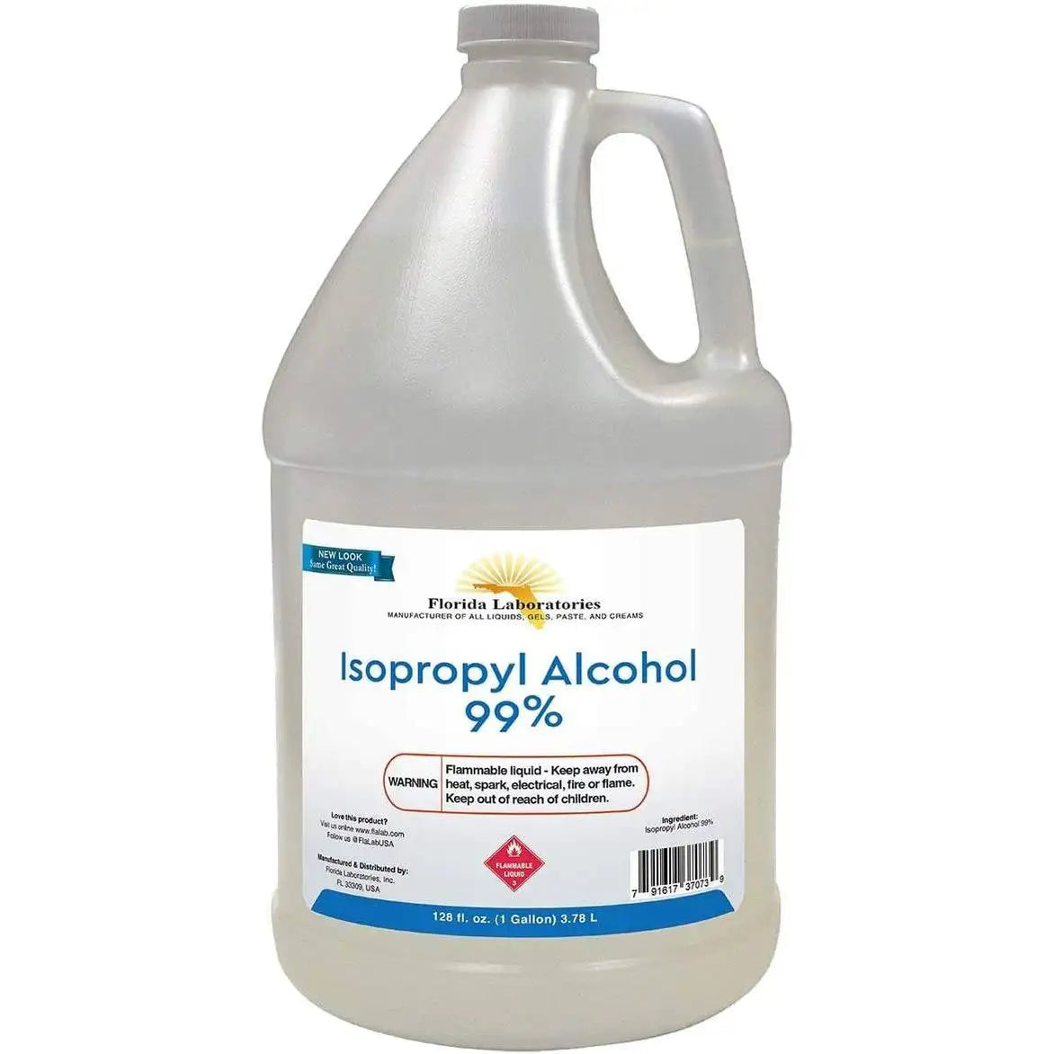 99% Isopropyl Alcohol - 1 Gallon